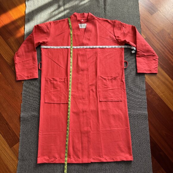 NEW Red Unisex Wrap Robe Soft Microfiber - Picture 14 of 15